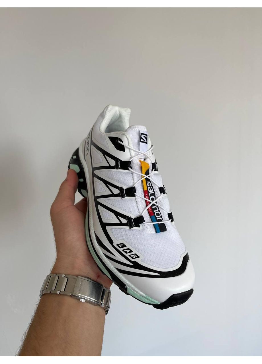 Білі Осінні кросівки чоловічі salomon xt-6 icy morn саломон xt-6 No Brand