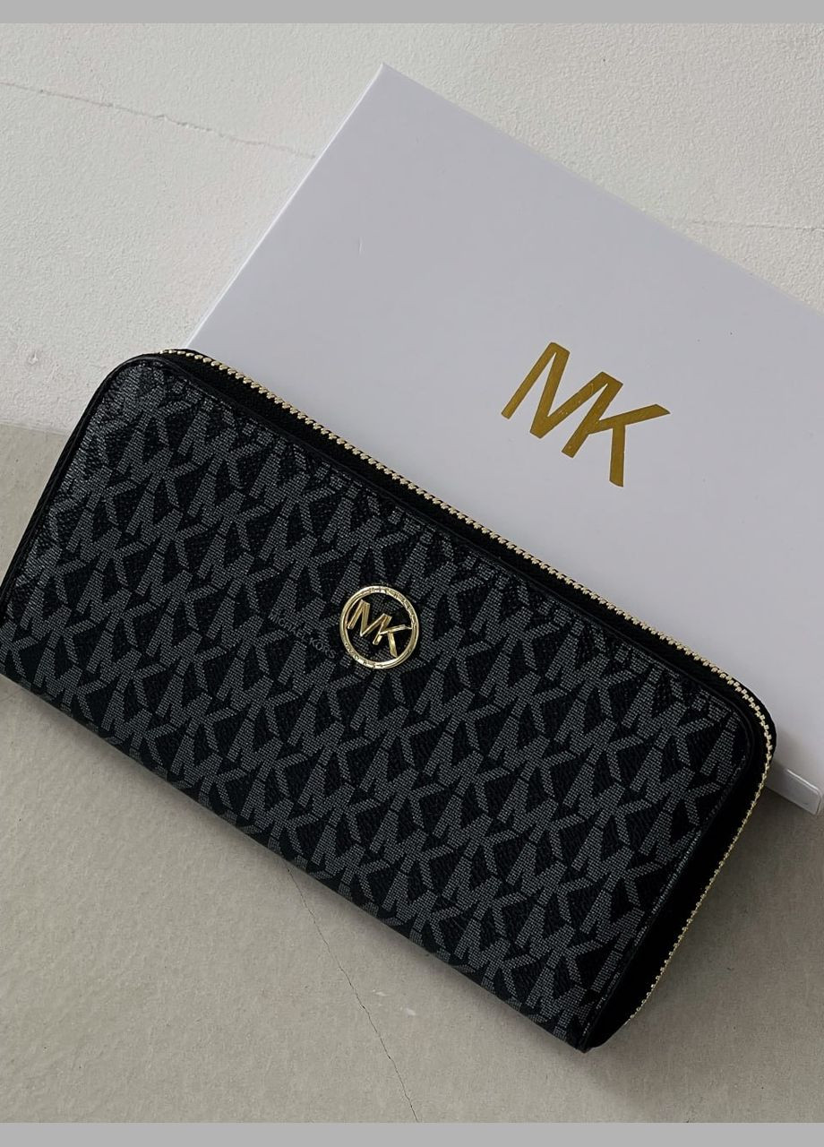 Кошелек женский Майкл Корс большой логотип черный No Brand (317843140)