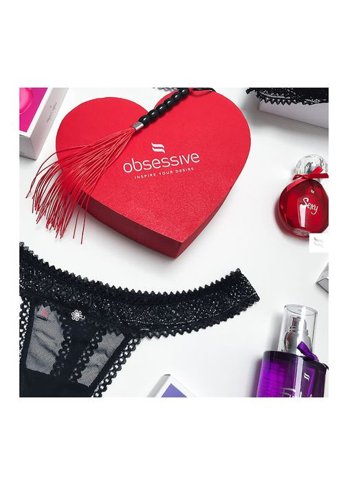 Комплект Elizenes с шнуровкой на лифе и кружевным чокером,, Obsessive (331171136)
