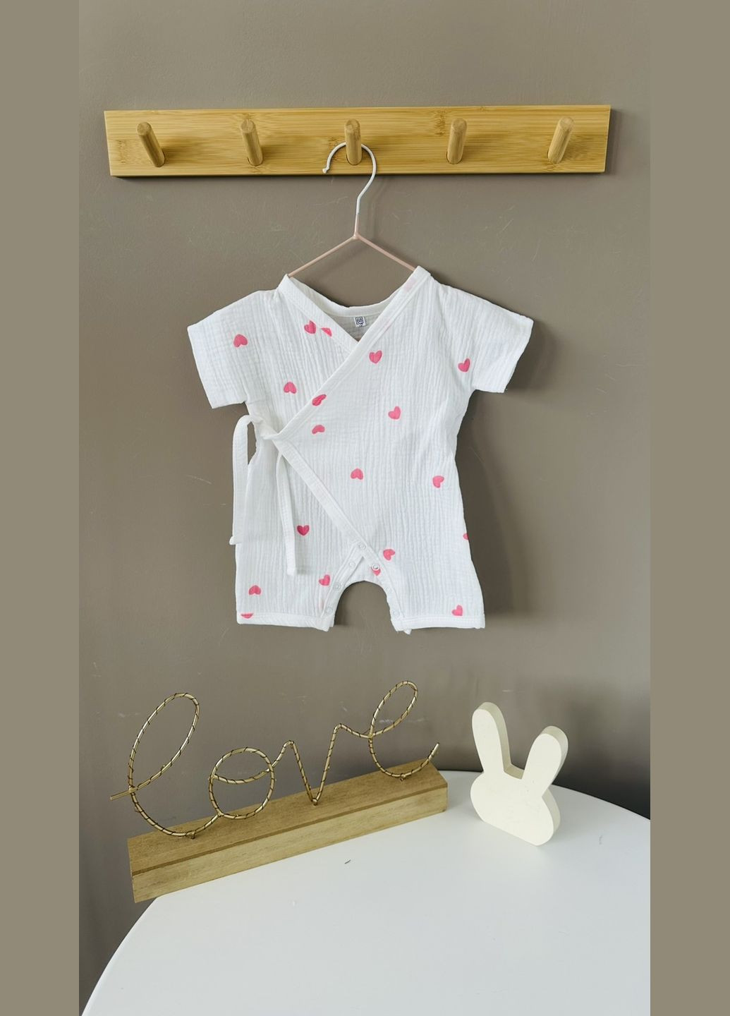 Песочник-кимоно муслиновый No Brand (329187305)