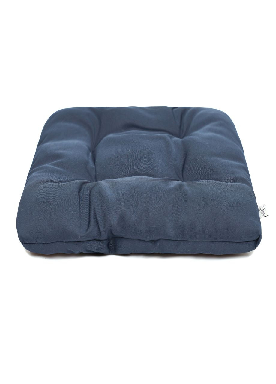 Подушка на табурет см темно-синий No Brand (324828684)