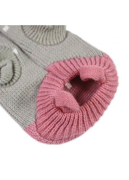 В'язаний акриловий светр для собак Pet Style "Сірий заєць" XL No Brand - (323233406)