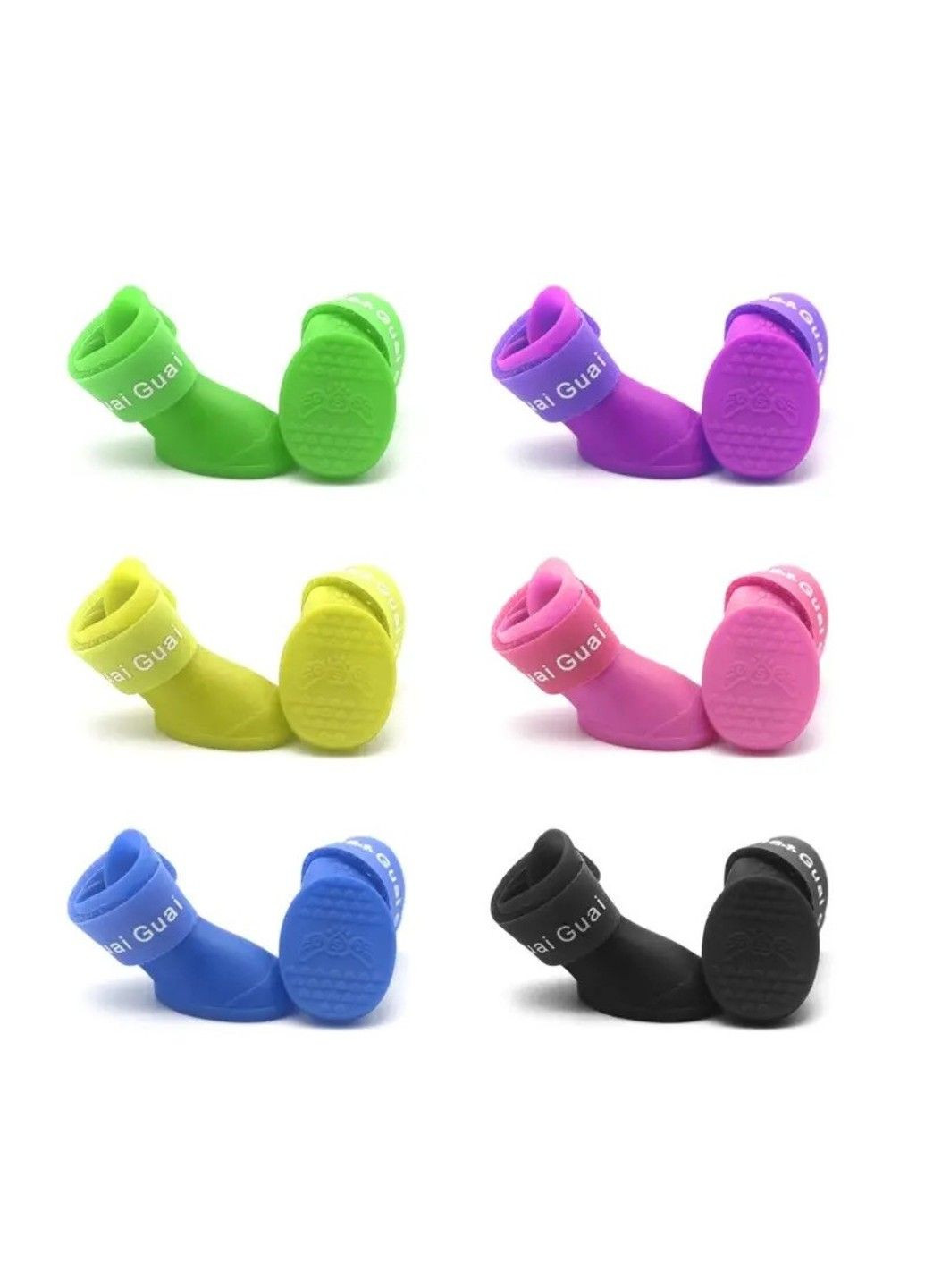 Обувь для собак резиновая "Daddy" Black 43 x 33 мм Size S Xtep (320953301)