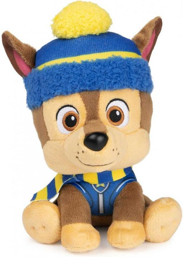 Мягкая игрушка щенка Гонщик «Зимние праздники» (15 см) Щенячий патруль Paw Patrol (314481841)