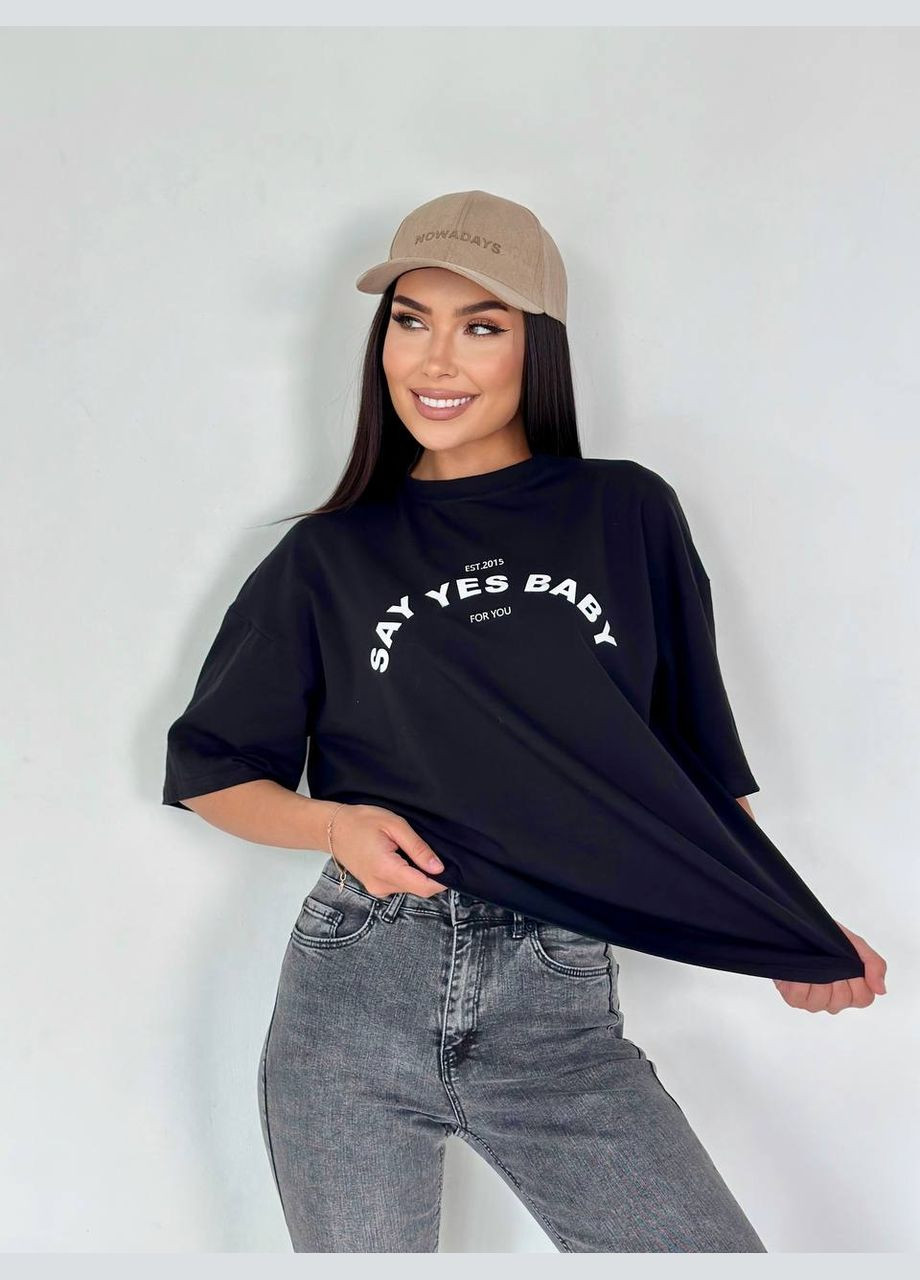 Жіноча футболка з написом Fashion - (333036819)