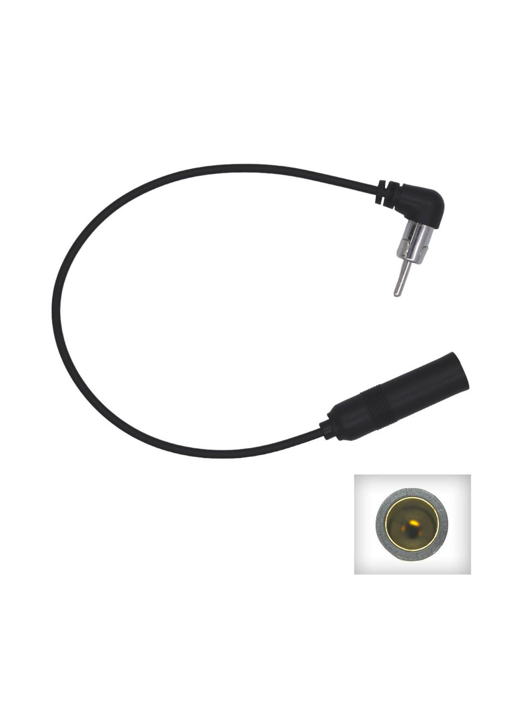 Антенний перехідник серії QBR-A 0012A PAM ISO-DIN (подовжувач 0,3 м) (дрот) QIV (346500061)