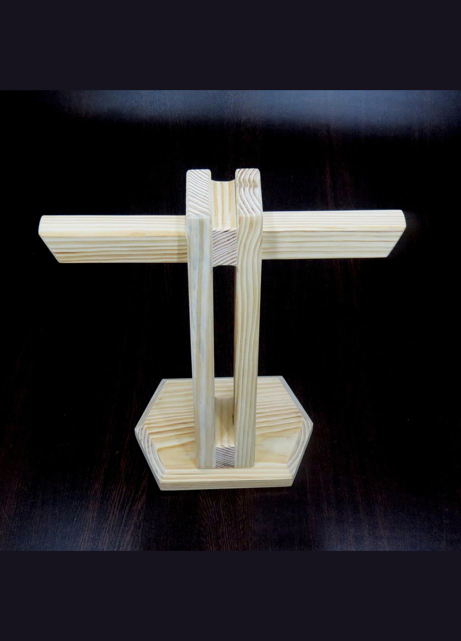 Стійка для навушників з дерева Еванс бланже (НУП-001401) No Brand (328415090)