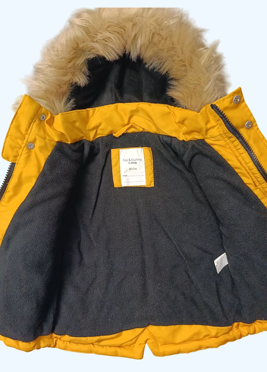 Желтая демисезонная куртка демисезонная Sinsay