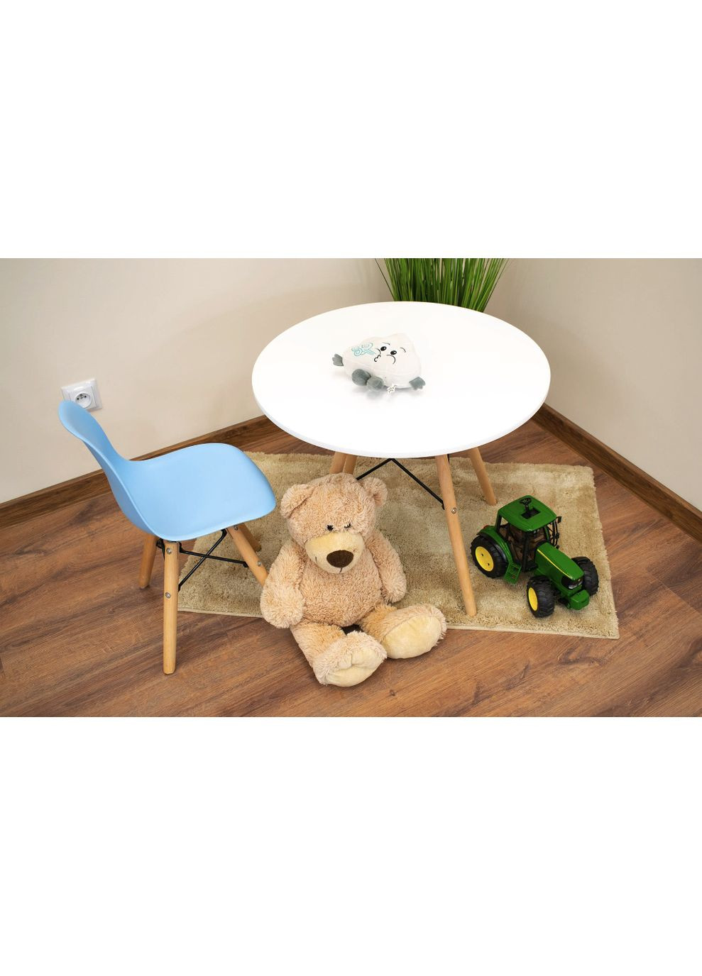 Детский стульчик Zubi со спинкой Leobert (361952371)