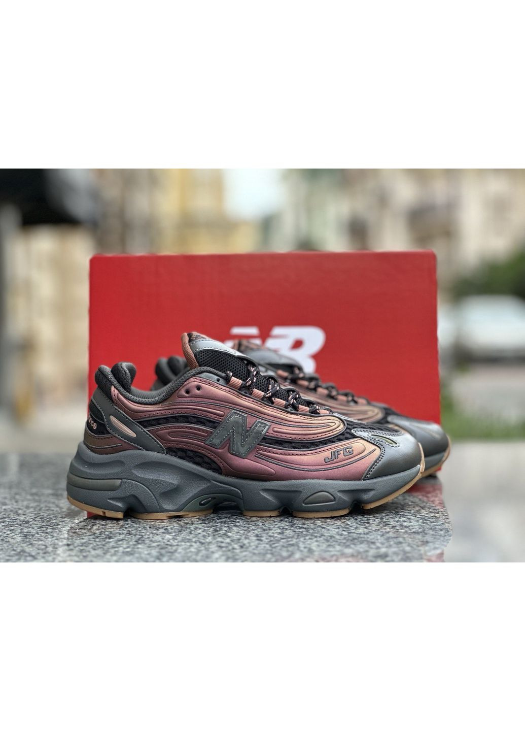 Чорні Осінні кросівки чоловічі new balance joe freshgoods x 1000 black ice нью беланс 1000 No Brand