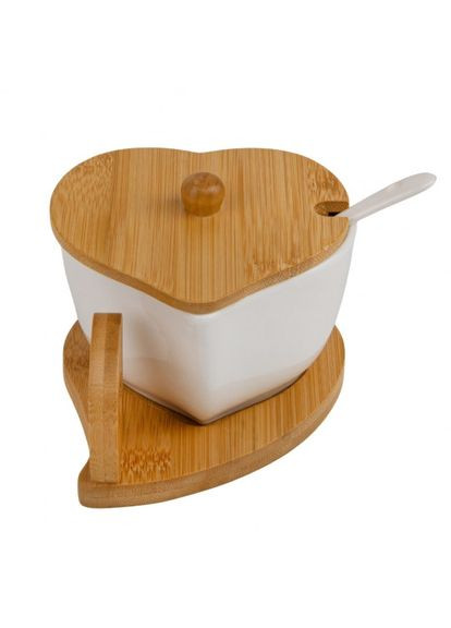 Емкость для хранения Чистое сердце 10 см (4004018) ELISEY (311569053)