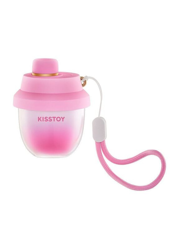 Вакуумний стимулятор-брелок Kiss Pods, 5 рівнів інтенсивності + Turbo-режим, 2 насадки KissToy (315149414)