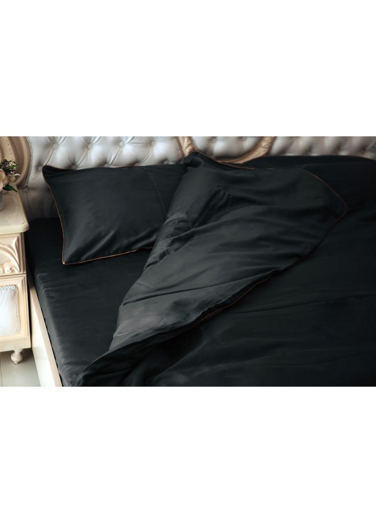 Постельное белье Сатин Premium Corner Iron grey 200х220 (m261251) Mirson Сатин Premium Corner Iron grey 200х220 євро (366568555)