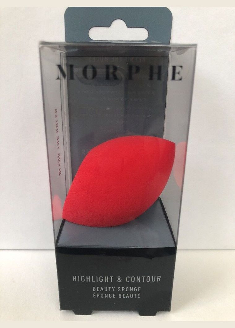 Спонж для макіяжу Highlight & Contour Beauty Sponge (червоний) Morphe (278773957)