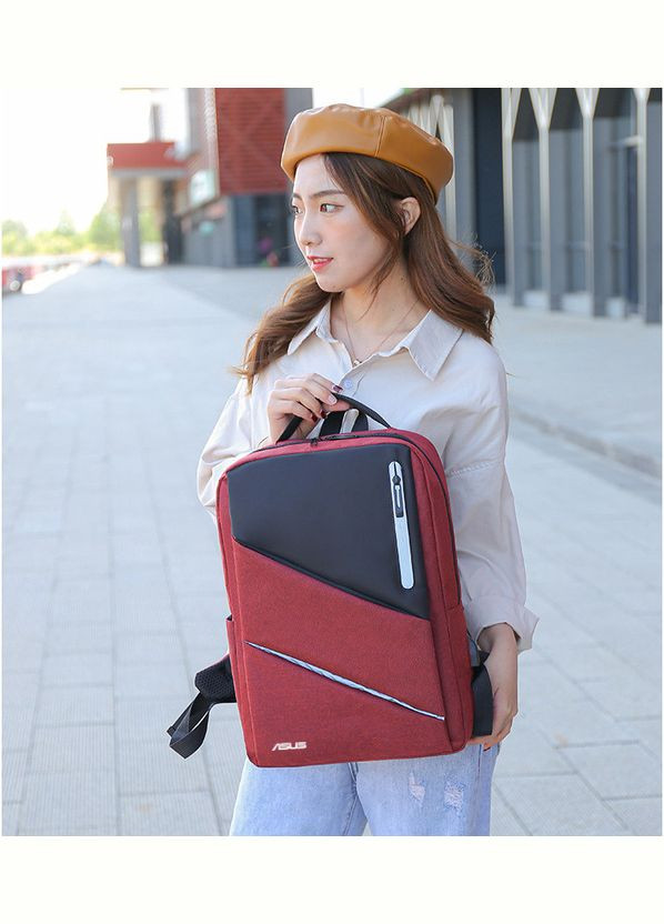 Рюкзак противоударный для ноутбука 15,6" Красный (код: IBN030R3) Digital (325449258)