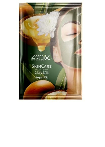Глиняная маска для лица с аргановым маслом, 20 г Zenix (278648249)