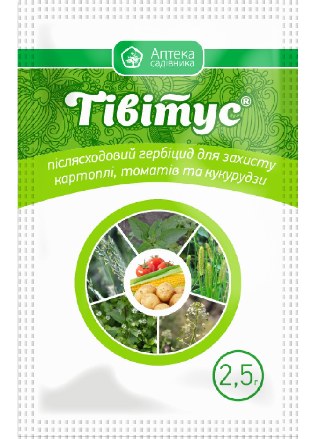 Гербицид выборочного действия Тивитус 2,5 г. Ukravit (356119711)