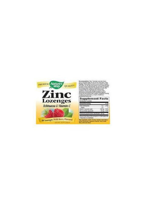 Zinc Lozenges 60 Lozenges Wild berry flavor Nature's Way (304559076)