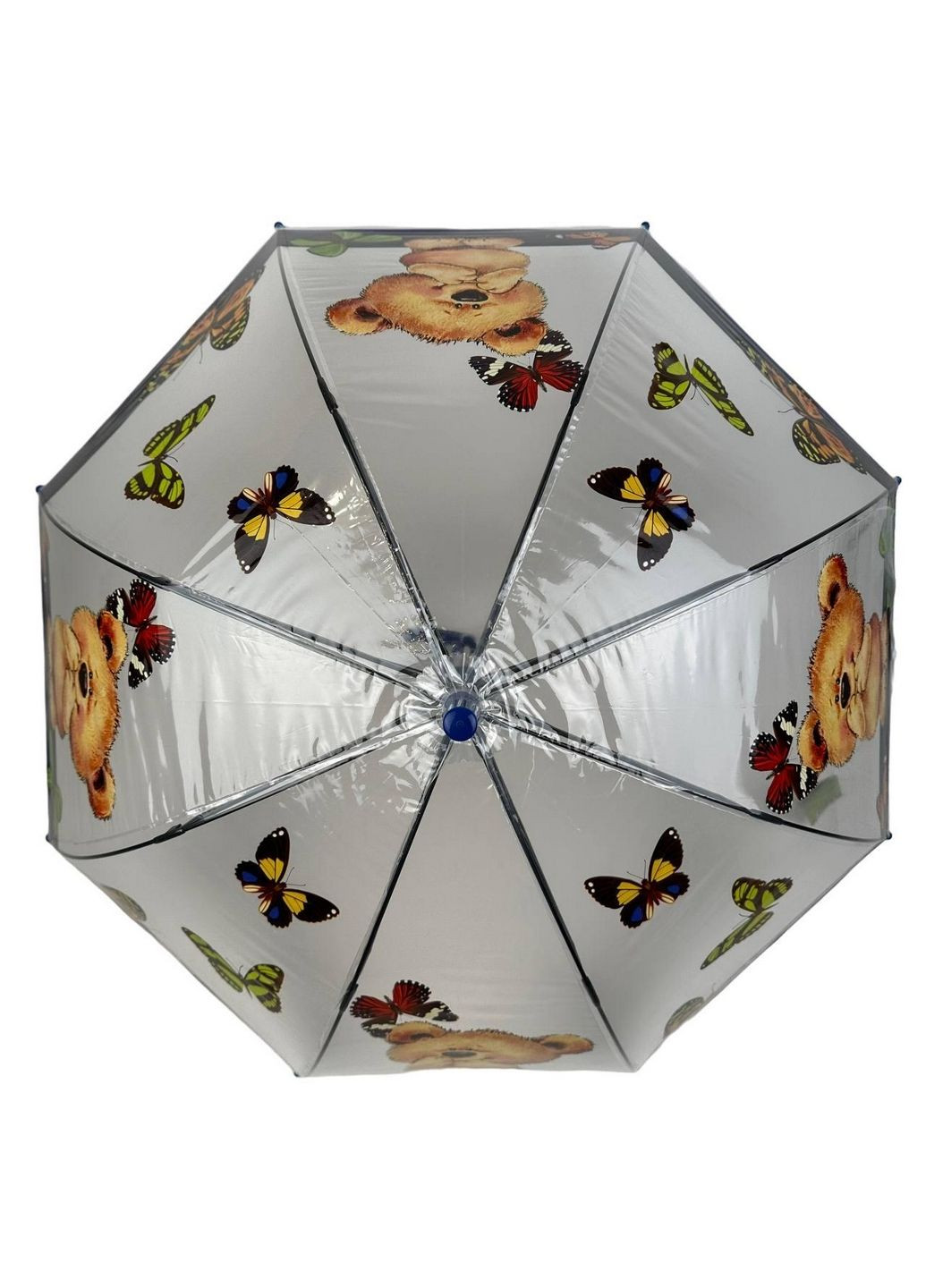 Прозрачный детский зонт трость полуавтомат Rain (279312210)