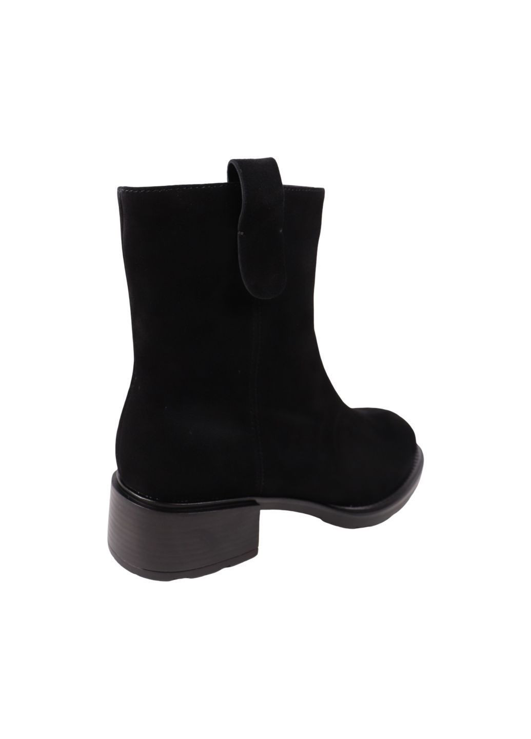 ботинки женские черные натуральная замша Lady Marcia
