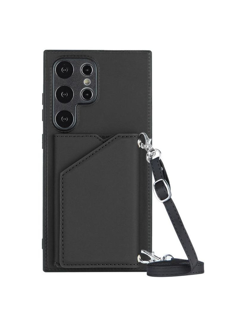 Чехол Frontalka с отсеком для карточек с защитой камеры для Samsung Galaxy S24 Ultra Epik (307792611)