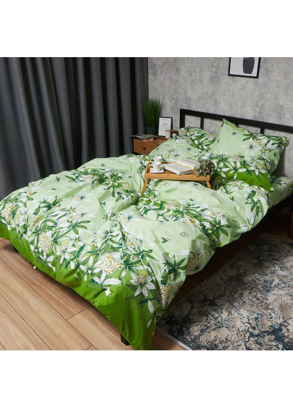 Комплект постільної білизни Микросатин Premium «» Двоспальний 175х210 наволочки 2х70х70 (MS-820008197) Moon&Star Floral Bliss (356114470)