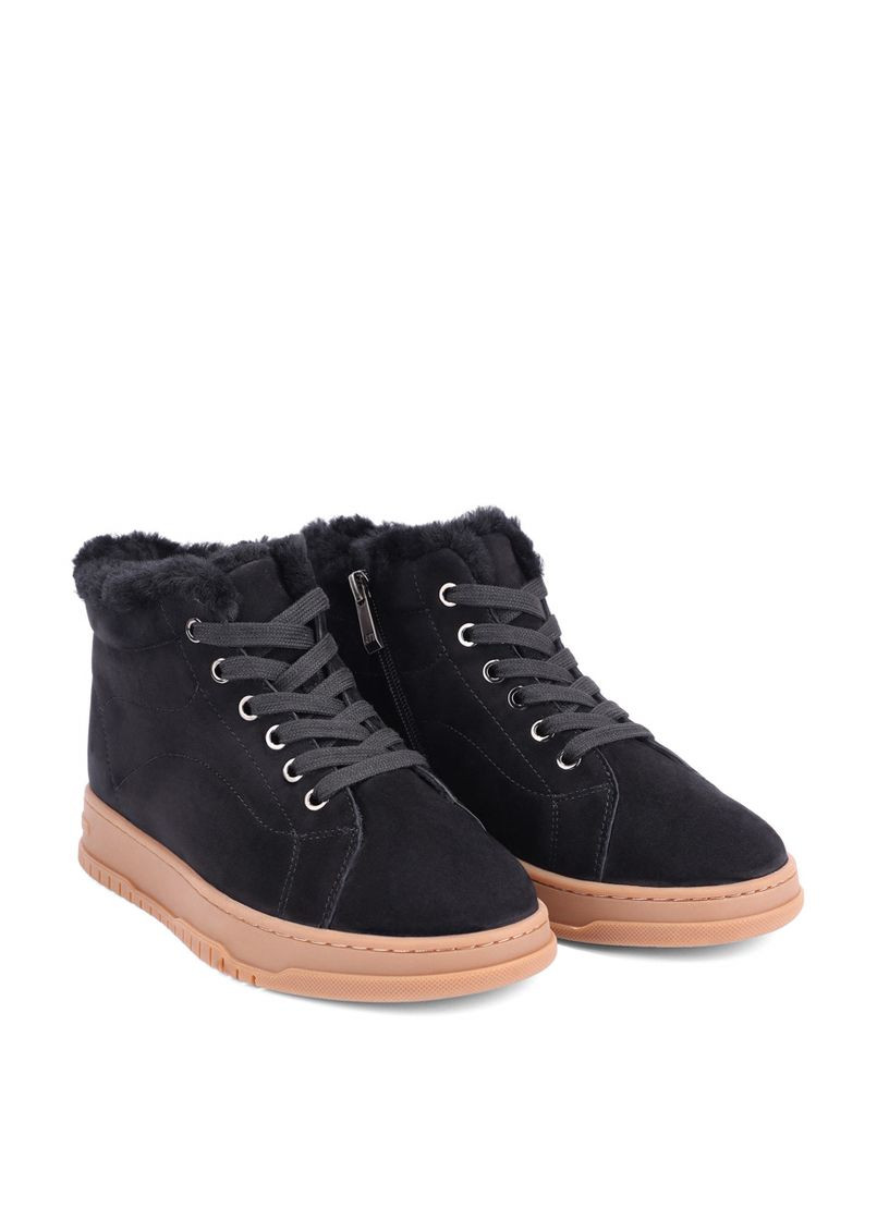 Жіночі Черевики 201-3201-20 Чорний Велюр Attizzare (368754167)