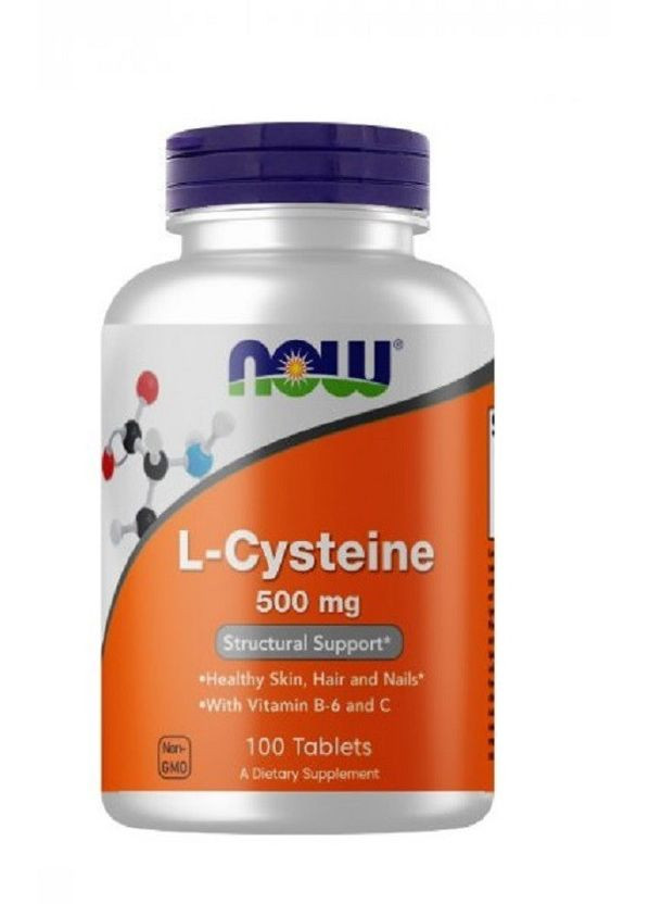 NOW LCysteine\L-ЦИСТЕИН 500мг в таблетках №100 Now Foods (296785400)