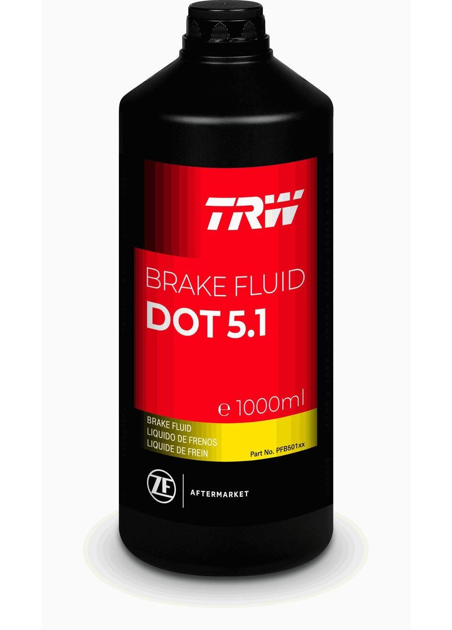 Жидкость тормозная DOT 5.1 1л DOT5.1 1L ТОЧКА КИПЕНИЯ 260°C (TW PFB501SE) TRW (354334289)