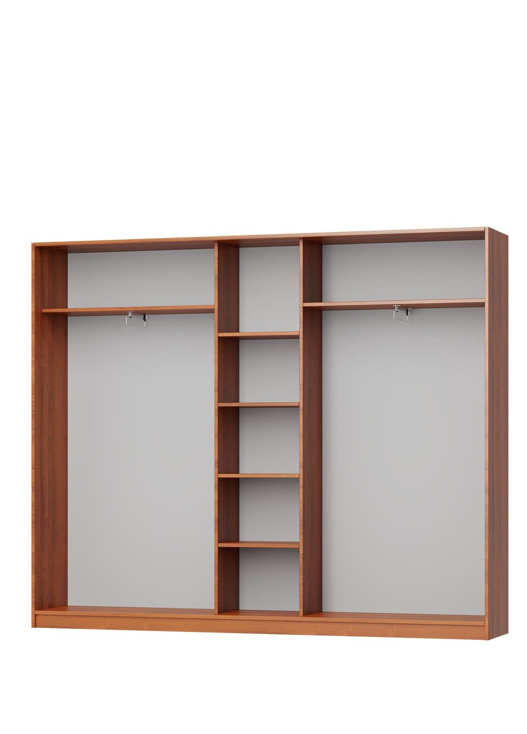 Шкаф-купе трехдверный Уни AL 3ДСП 250x45x210 см (MBS-3060) MebelStar (346288607)