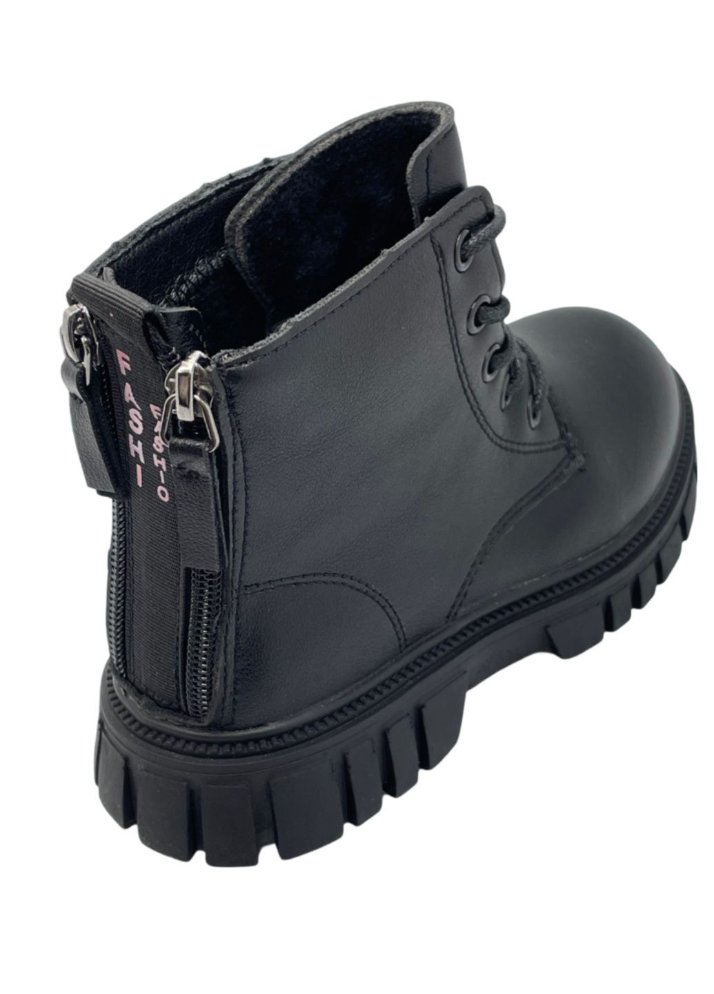Черные повседневные осенние демисезонные ботинки Violeta