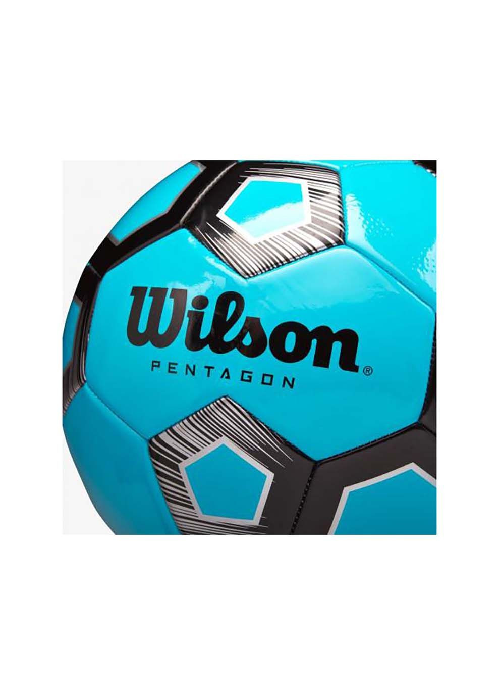 М'яч футбольний PENTAGON SB ROBL Блакитний Size 5 Wilson (302286336)