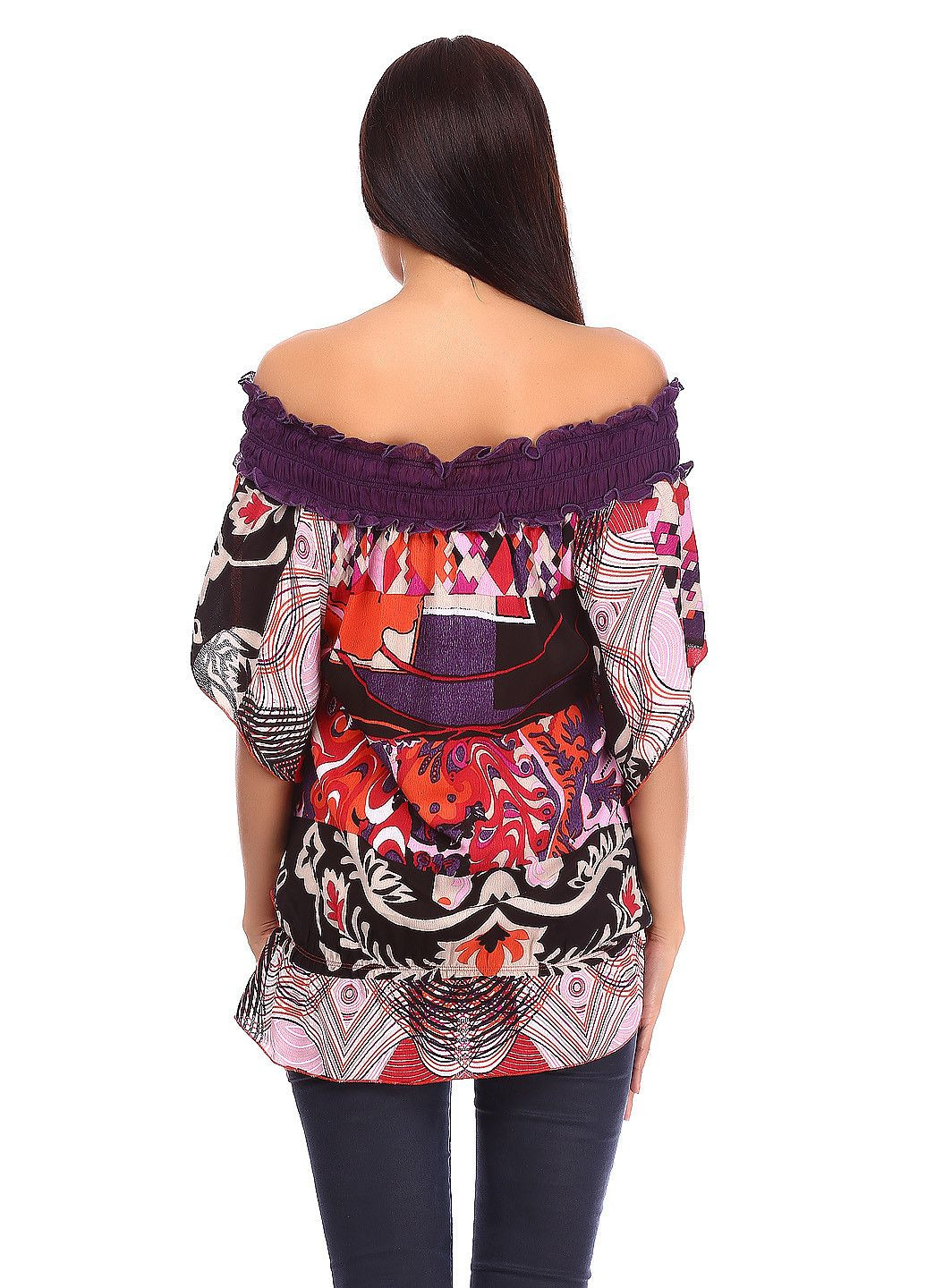 Оранжевая блуза оранжевый Dept