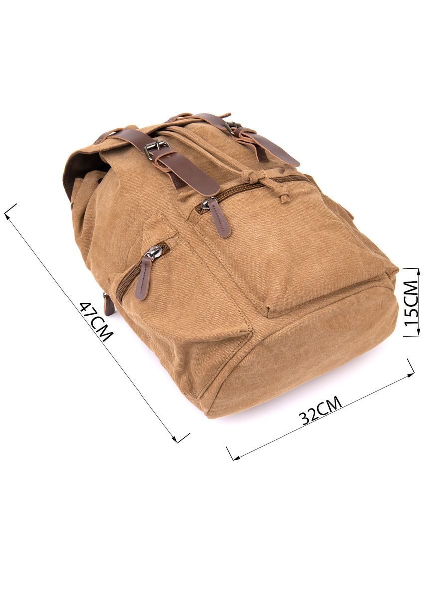 Рюкзак туристический текстильный унисекс 20610 Vintage (328449892)