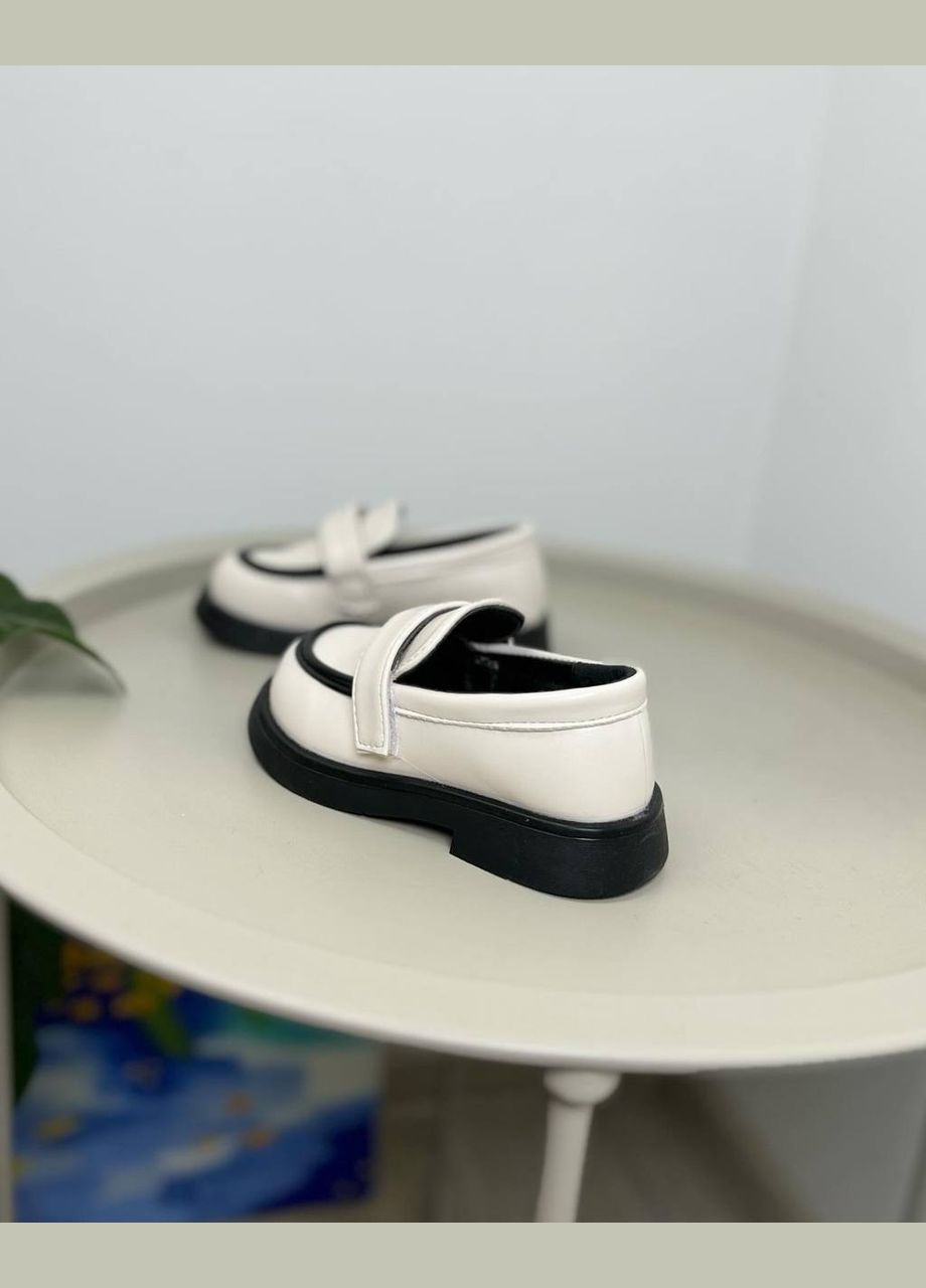 Белые туфли детские классические белые 1278 No Brand