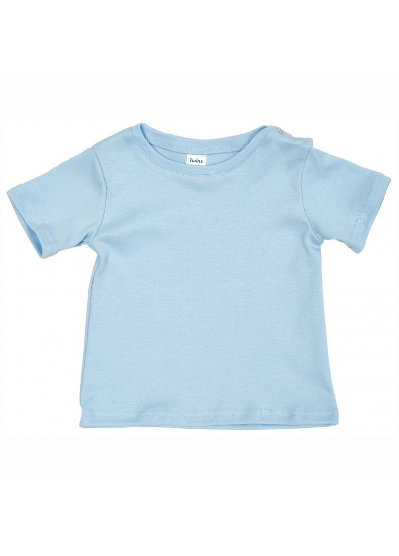 Блакитна футболка, інтерлок, р.68, blue, блакитний () Twins W-200-TT68-04