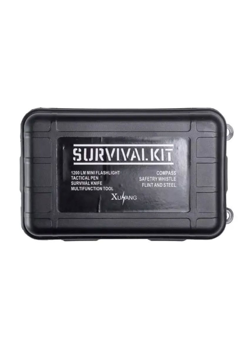 Туристический набор для выживания в пластиковом чехле 18х11х5 см походный набор инструментов для кемпинга HP-D-1 LUGI (370706706)