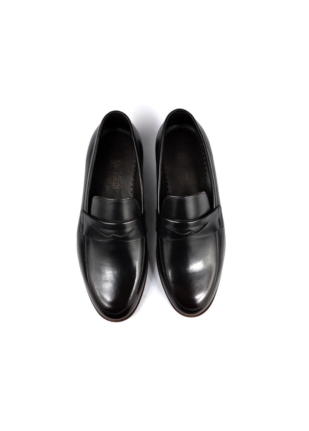 Лофери чоловічі 008-6/BLACK Ikos (295291837)