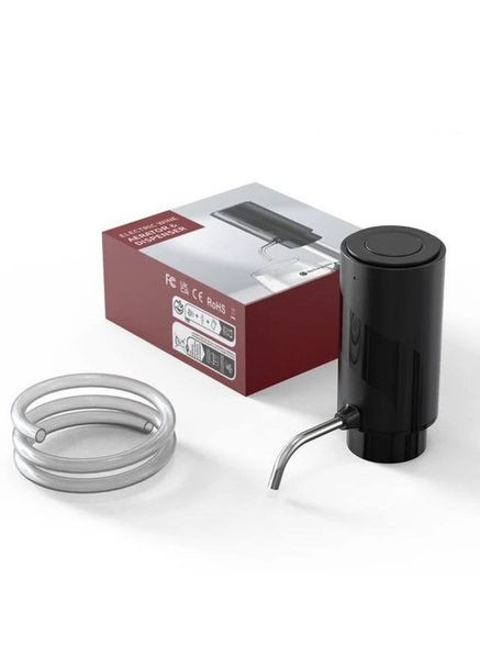 Електронна помпа аератор для вина,диспенсер акумуляторний.Винний електродозатор з акумулятором для пляшки No Brand (337341987)