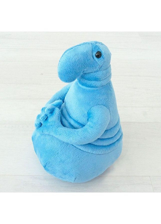 М'яка іграшка Ждун блакитна плюшева іграшка для дітей від 3 років м'який персонаж ProDobro (366030808)