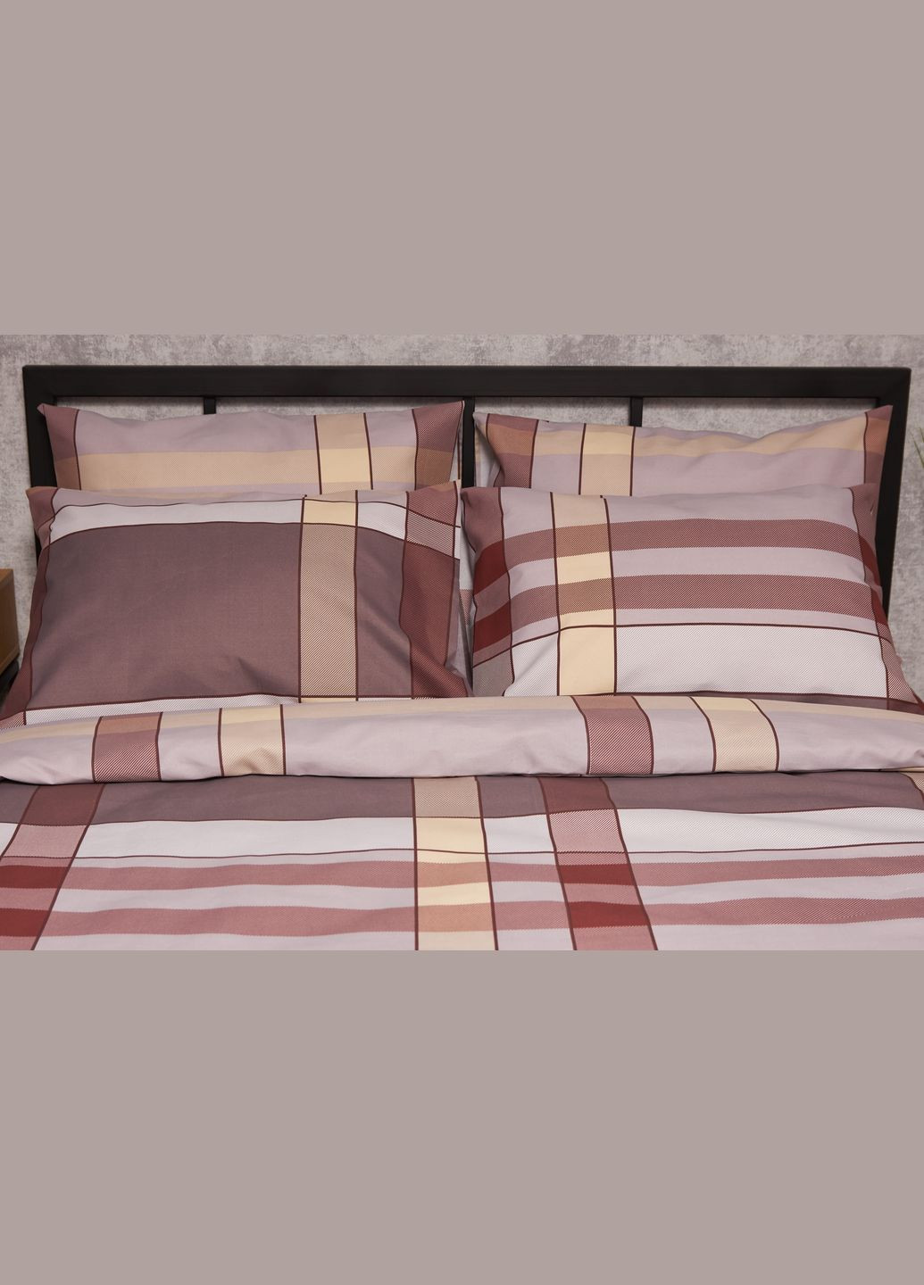 Комплект постельного белья Микросатин Premium «» двуспальный 175х210 наволочки 2х70х70 (MS-820005222) Moon&Star Moon Rock (296910042)