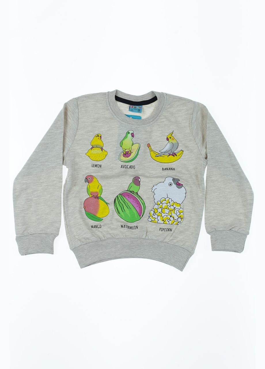 Світшот для дівчинки "Тропік" бежевий 116 см (41288) BABYKROHA (297200517)