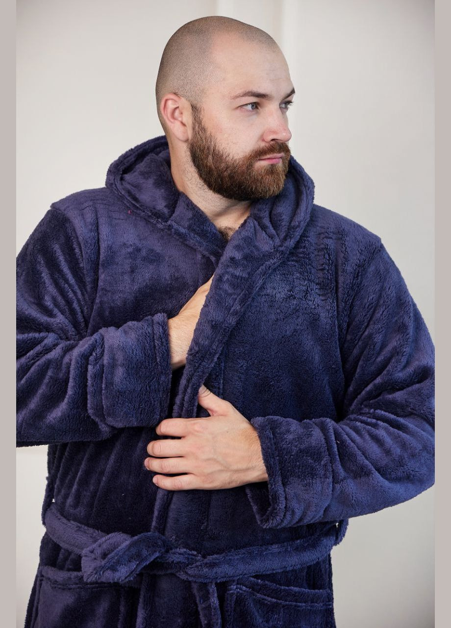 Халат махровий чоловічий батал довгий, теплий No Brand халат (301085066)