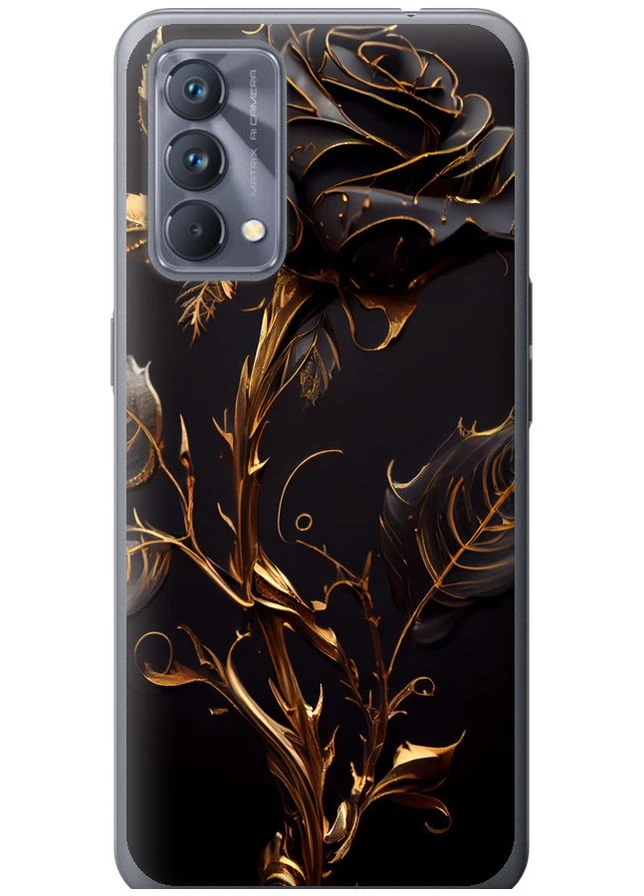 Силиконовый чехол 'Роза 3' для Endorphone Realme GT Master (267499805)