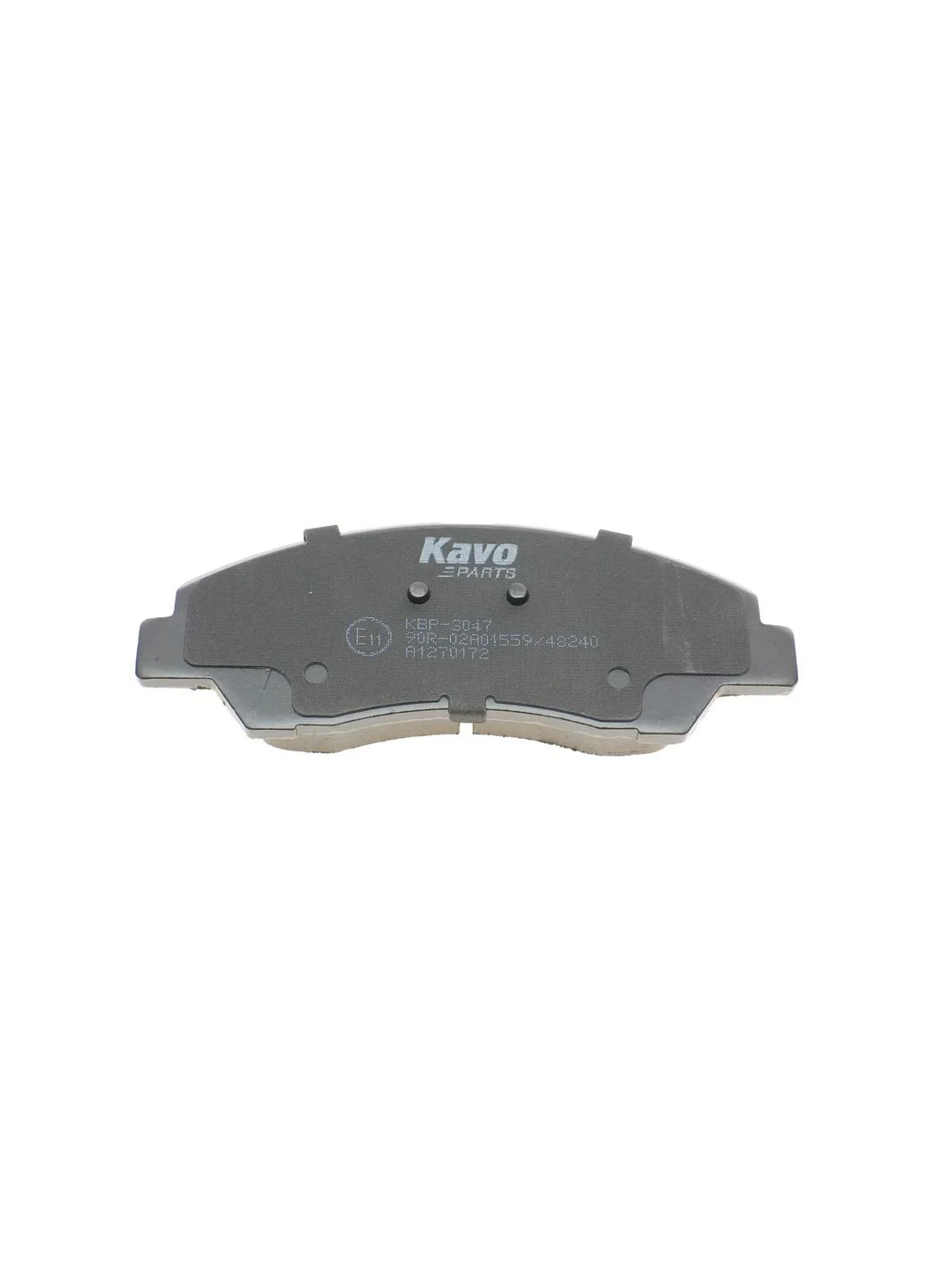 Колодки гальмівні (передні) Hyundai i10 08- (132.5x44) PARTS KBP-3047 (opt-om) No Brand (342406983)