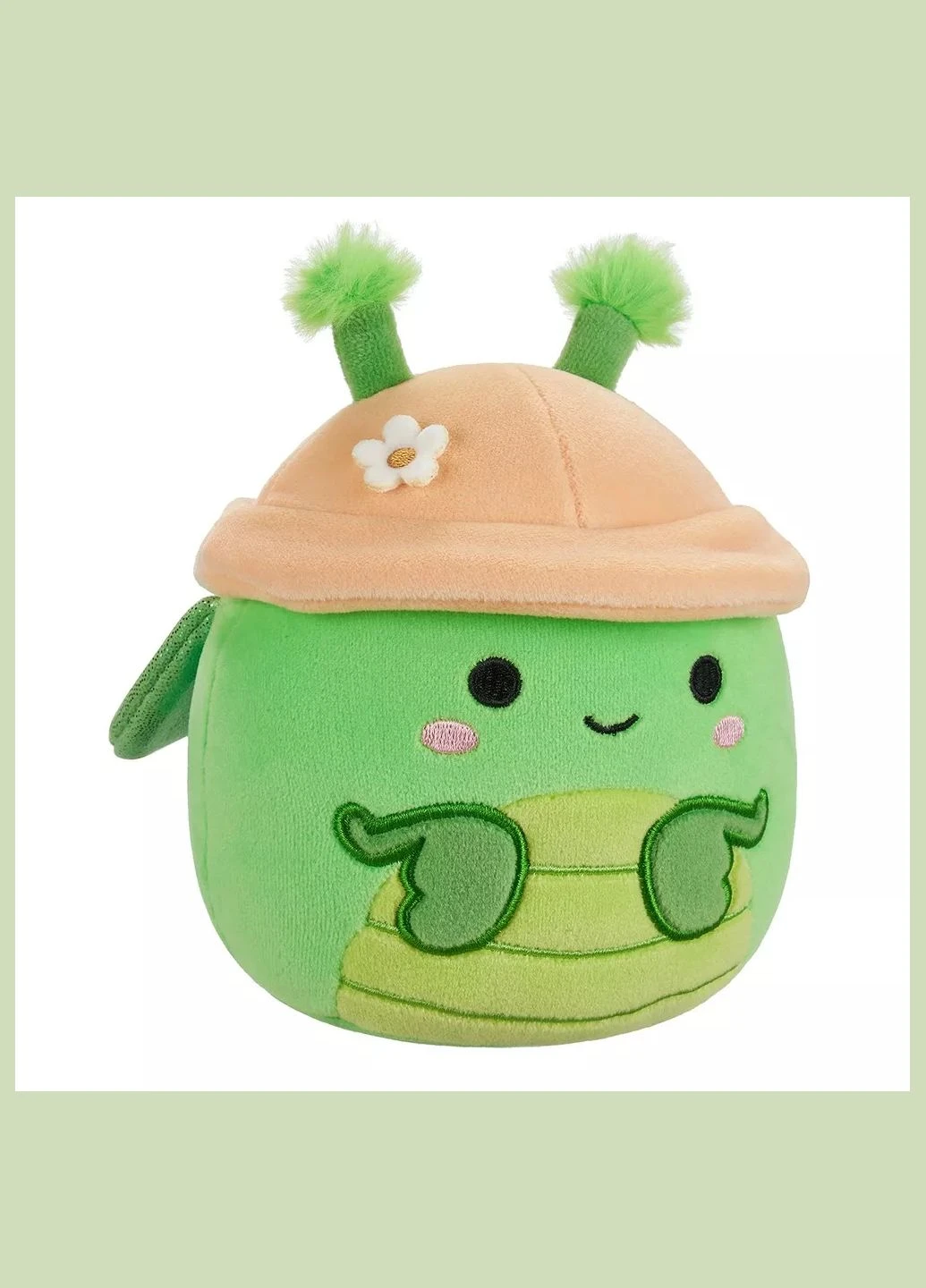 Мягкая игрушка Богомол Трентон в шляпе 19 см (SQER01217) Squishmallows (326805602)