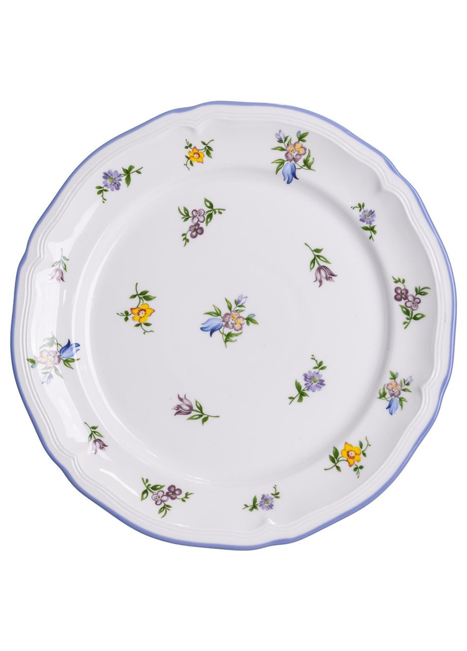 Столовий набір посуду тарілок і чашок 32 предмети на 6 персон Retro Floral порцеляновий, обідній столовий сервіз тарілок YY78-9A Yiwu (369388035)