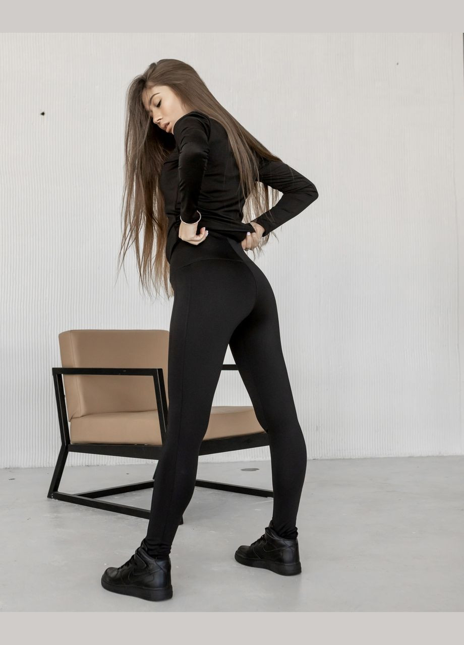 Теплые женские лосины на флисе Soda (306816256)