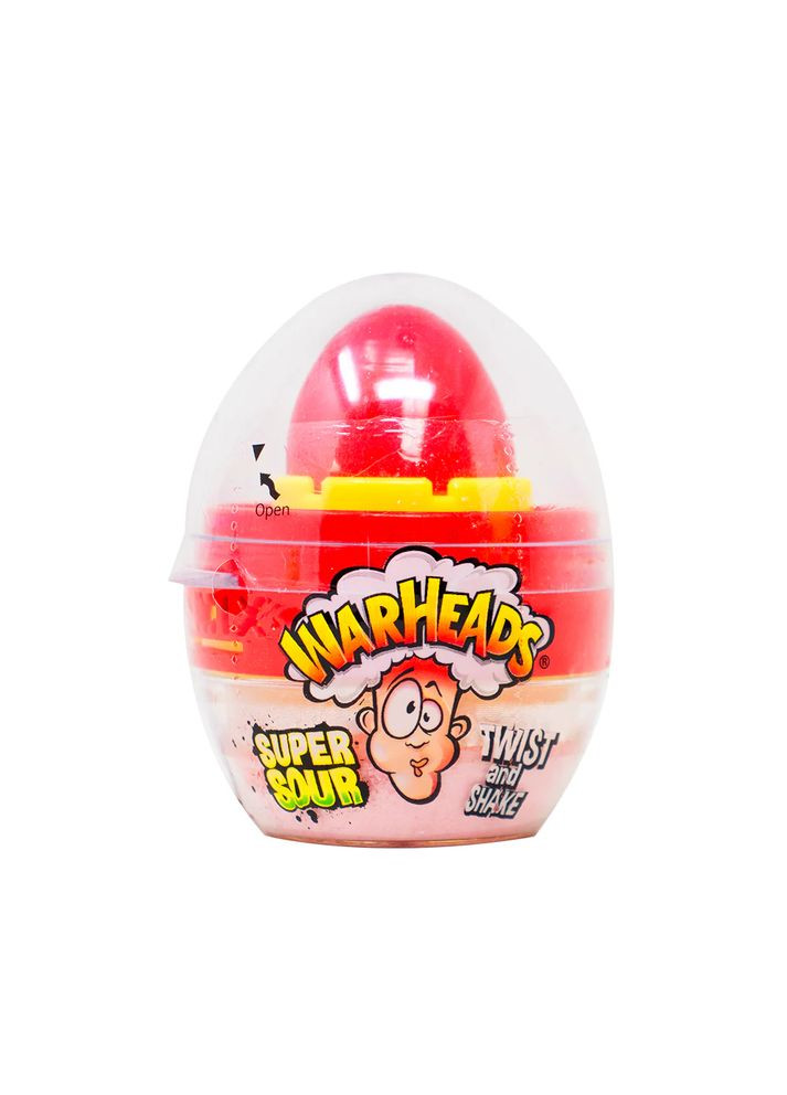 Super Sour Twist and Shake Eggo 18g (Клубника) Warheads (317045756)