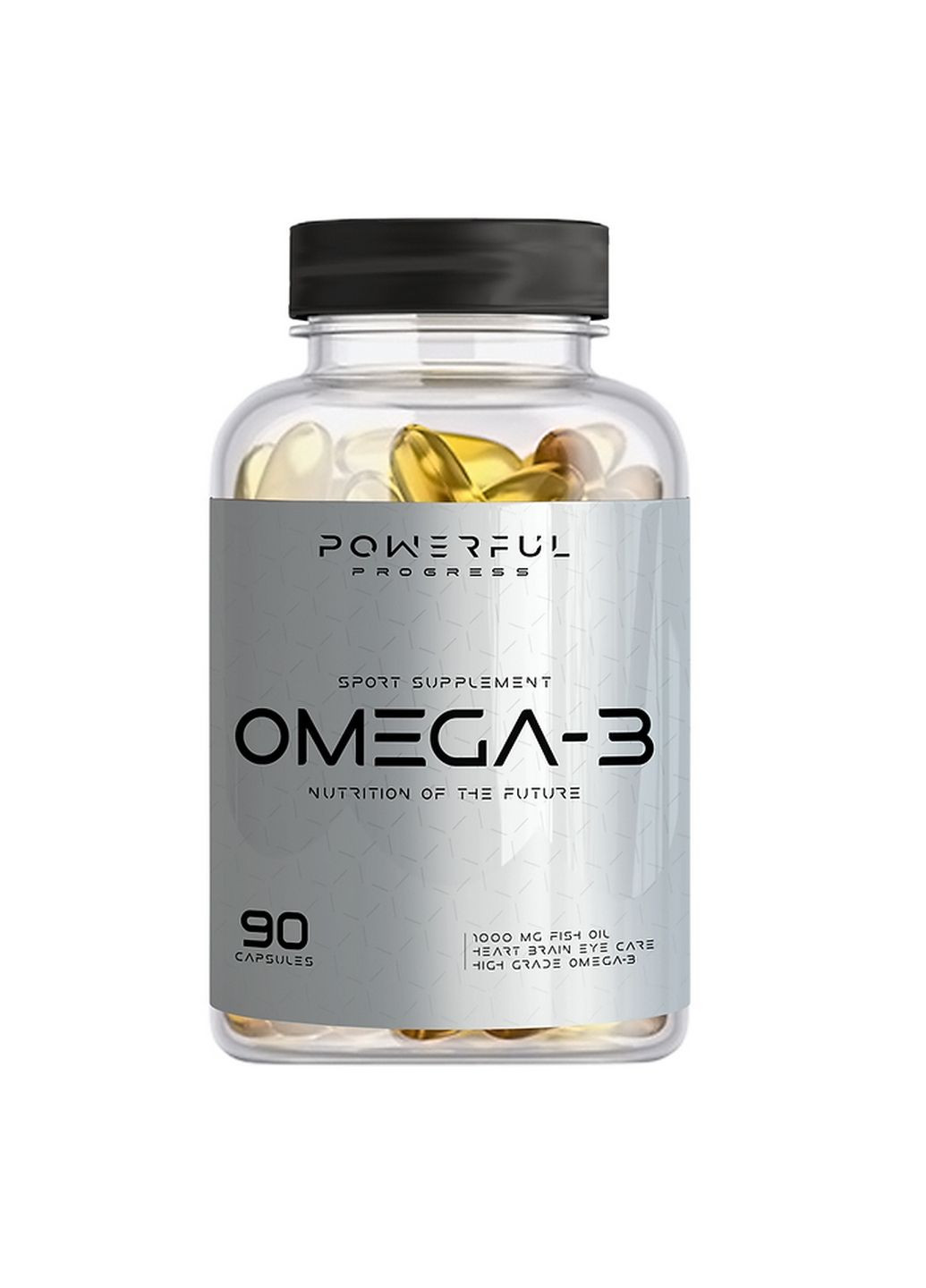 Жирные кислоты Omega-3, 90 капсул Powerful Progress (293416088)